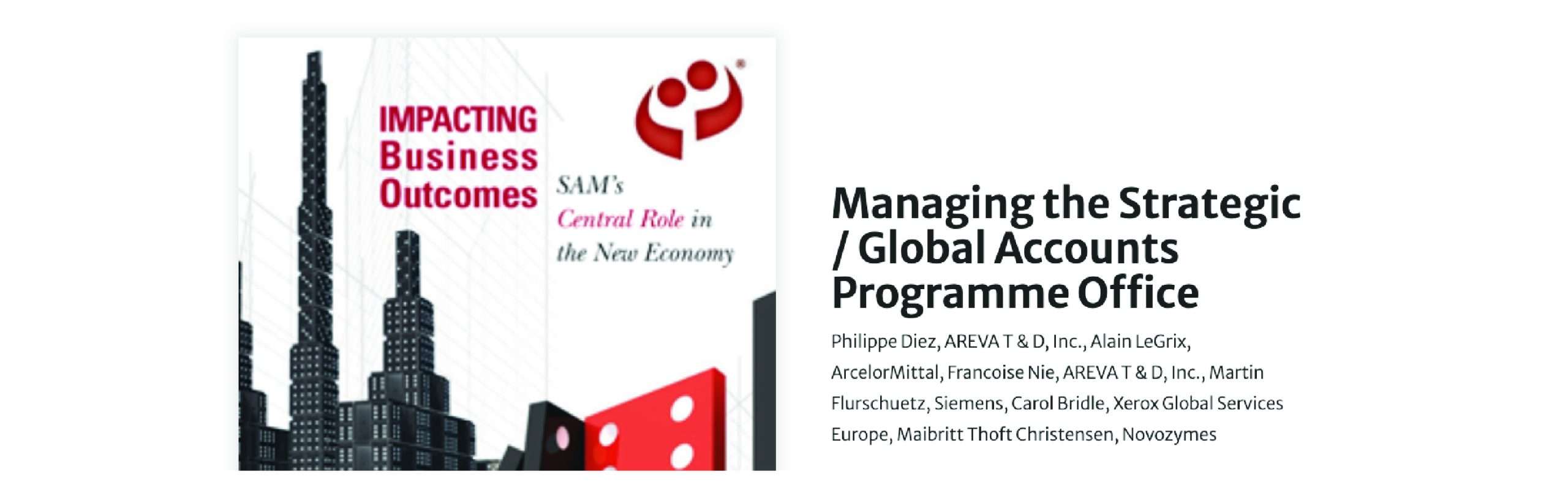 Managing the Strategic/Global Accounts Program Office